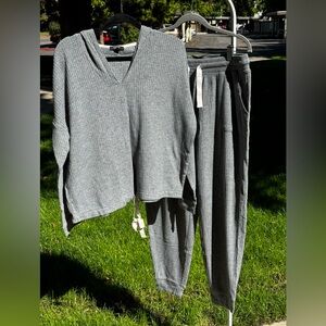 Alfani Knit Pajama Set